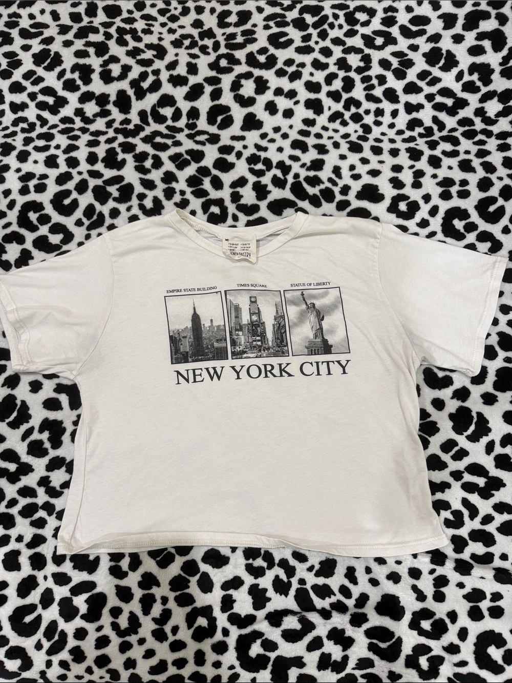 french pastry White Kids New York City Graphic Tee